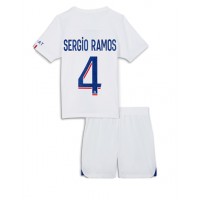 Paris Saint-Germain Sergio Ramos #4 Tredje sæt Børn 2022-23 Kortærmet (+ Korte bukser)